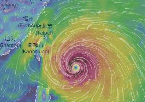 胖台风“鲇鱼”已加强为强台风，预计28日登陆闽粤沿海