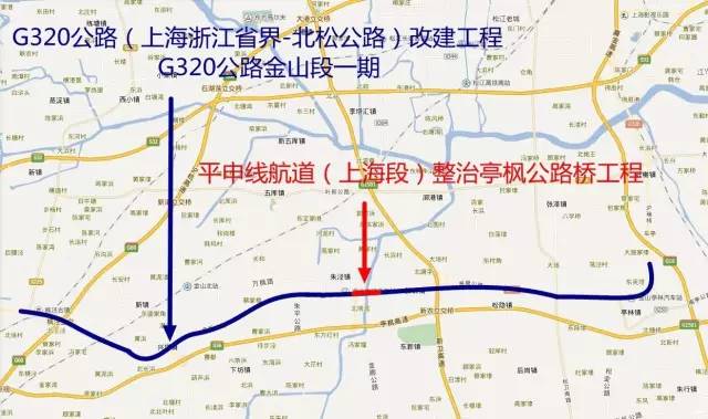 热点新闻 g320改建金山松江交通将更畅 上海市重大工程g320公路