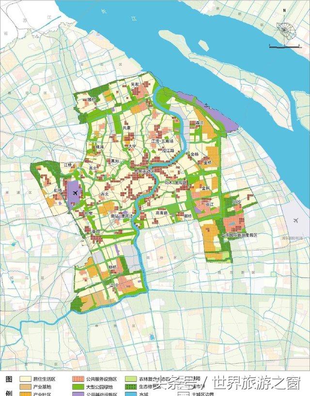 上海城市总体规划的四个主城片区,为何各有一