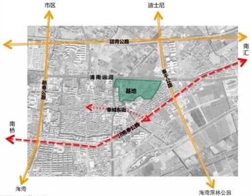 是奉贤百座公园计划之一   建造位于奉贤奉城中心镇   北至浦南