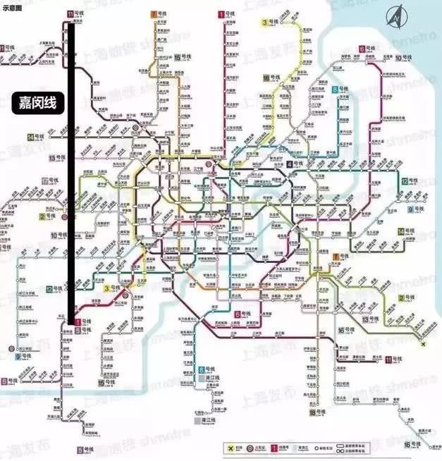 嘉闵线恰恰就是首个在外环外把10余条地铁线串联起来的线路.
