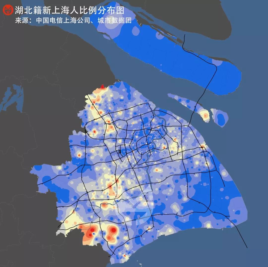 上海人口空间分布_中国人口分布地图