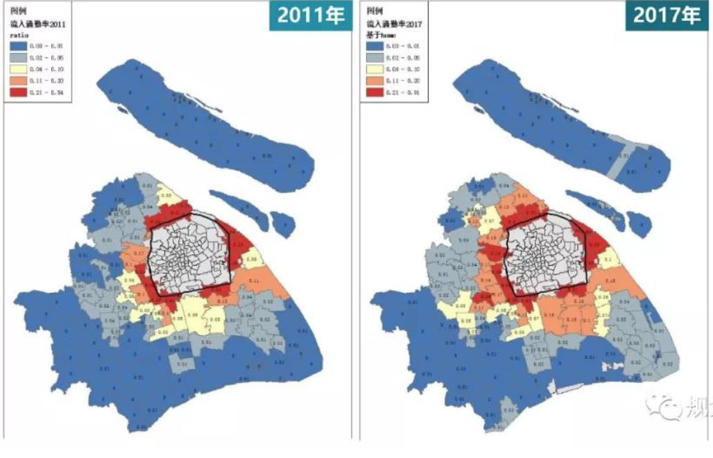 上海外环内人口数量_控不住的人口 从国际经验看北京上海等超大城市人口发展(2)