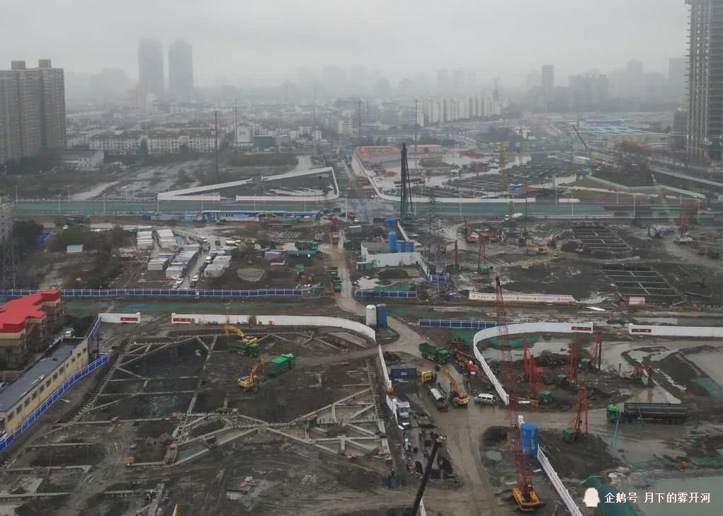 普陀区红旗村地区已经开始建设:在上海真如市级副中心的核心位置