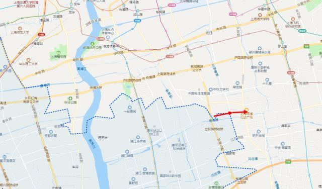 连通上海市闵行区,浦东新区的陈行公路贯通:乡村地区