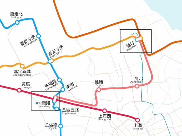 解析上海轨道交通的市域铁路南何支线唯一主体位于外环内的