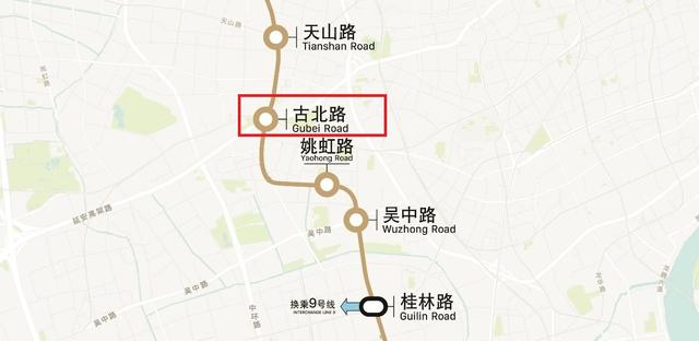 上海地铁15号线古北路站更名为红宝石路站:明确不能换乘10号线