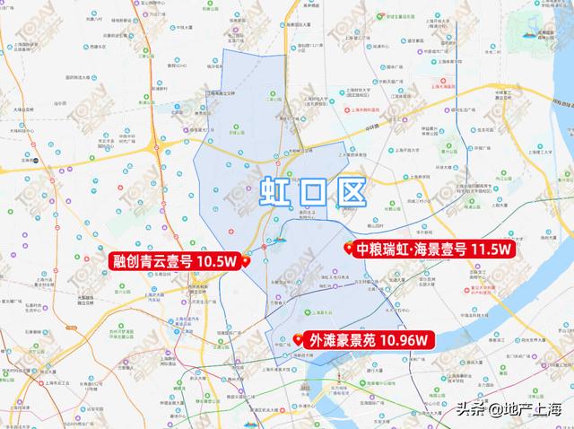 上海最新房价地图出炉