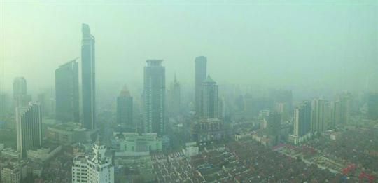 上海热线HOT新闻-- 上海今早空气质量严重污染