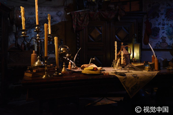 上海热线HOT新闻--上海迪士尼加勒比海盗项目视觉效果震撼游客