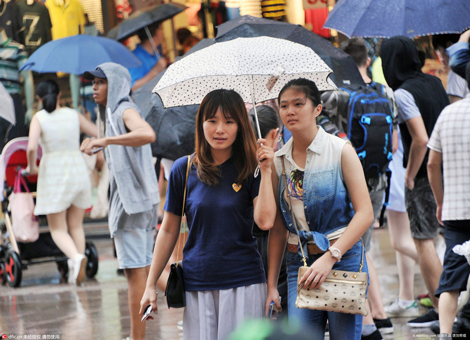 上海热线HOT新闻--入梅后梅雨时断时续 上海未