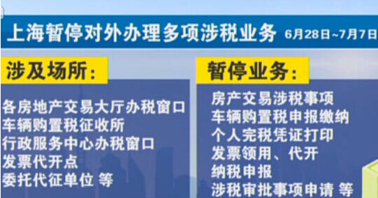 上海热线HOT新闻--6月28日至7月7日沪个人房