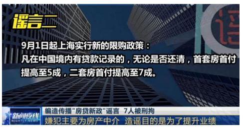 上海热线HOT新闻--上海打击房产中介散布谣言