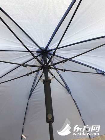 热线HOT新闻--世界上最轻伞亮相华交会 重量相