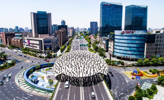 上海热线HOT新闻--商场变石库门街区 五角场万达大规模改造后重新开业