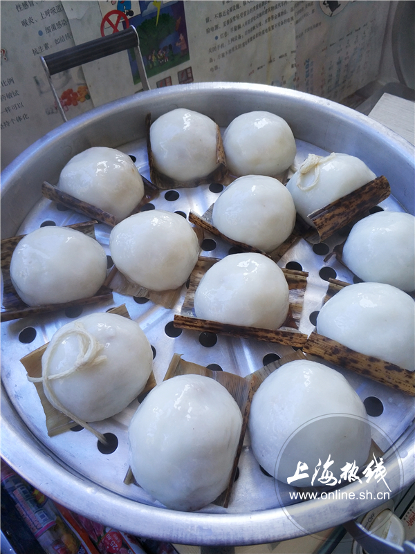 微拍上海:教你手作崇明传统糕点"圆子 软糯鲜香不粘人