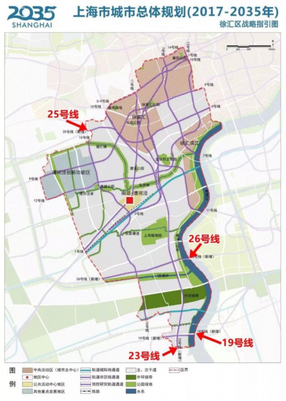 上海2020年规划新增地铁线路出炉