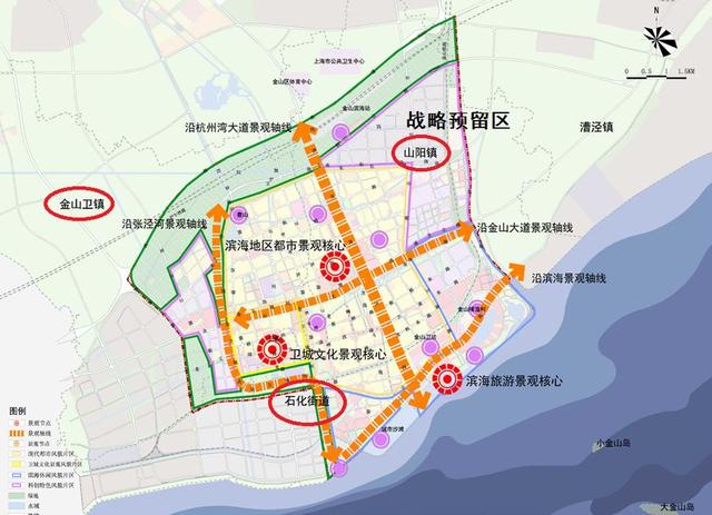 远离上海轨道交通网络的金山滨海地区,正在用着独特的