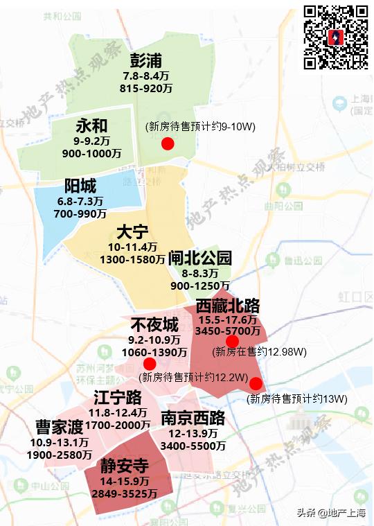 上海购房鄙视链地图来了,你家在鄙视链顶端吗?