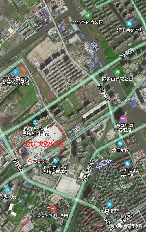 轨交11号线嘉定北站a地块工程位于嘉定区菊园新区,建设用地面积