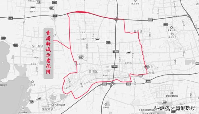 新城最高建筑高度不超过 330 米,青浦新城未来愿景剧透来了