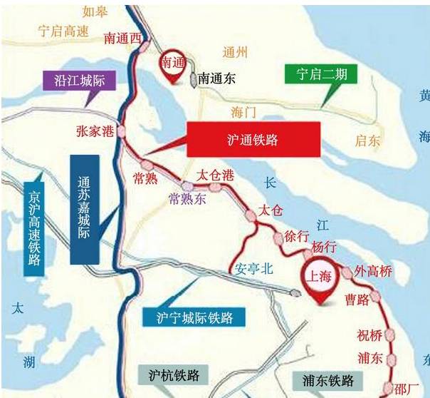 滬通鐵路嘉定段建設最新進展嘉定境內將設安亭黃渡徐行3站