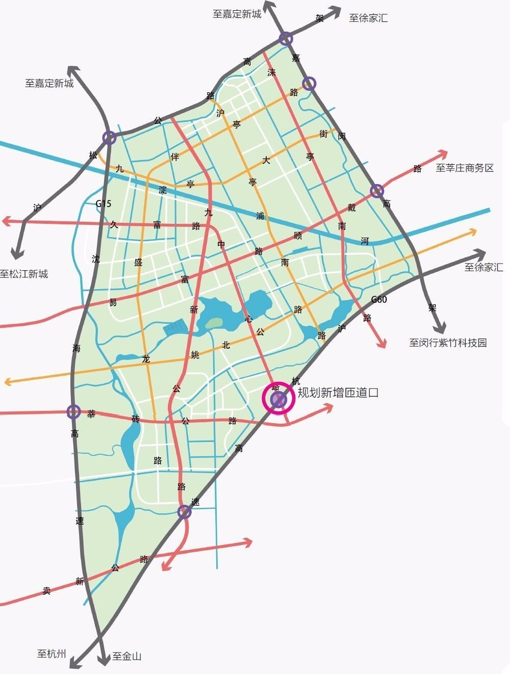 松江新桥明中路规划图片
