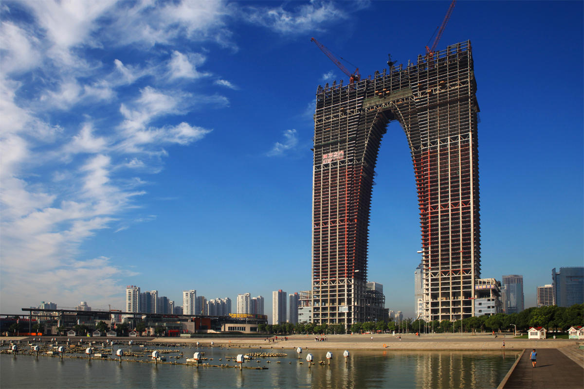 上海也有"秋裤楼" 还如此霸气美丽!