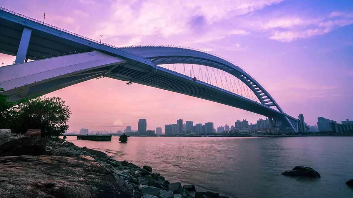 有 世界主跨最大,最长,螺旋最大钢拱桥    卢浦大桥    东海大桥