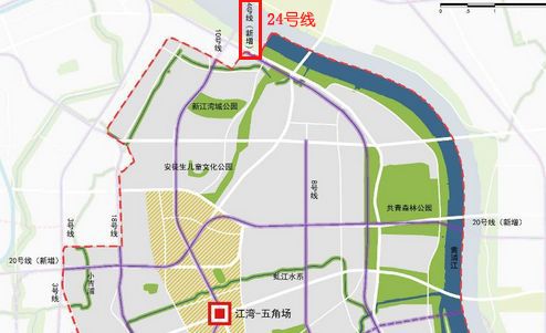上海24号线地铁线路图图片