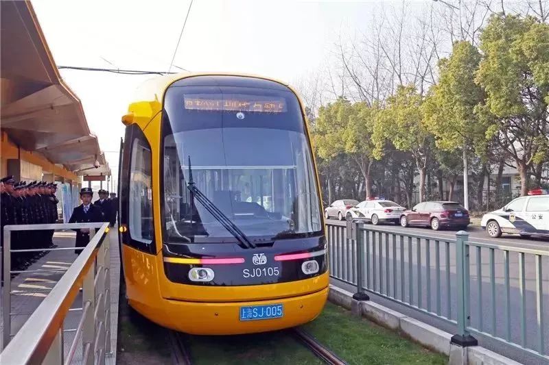 松江有轨电车今起动态调试,最快11月底试运行!