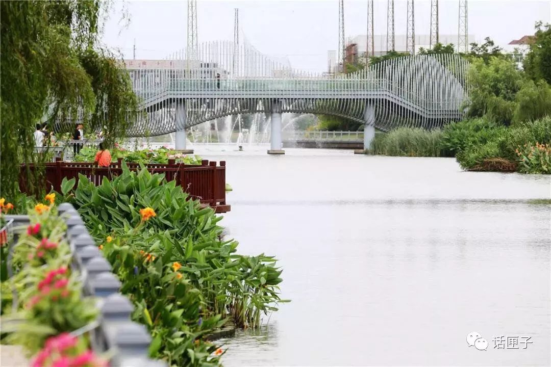 嘉定蓝,嘉定绿,闭环的环城河步道,我们跑得欢!