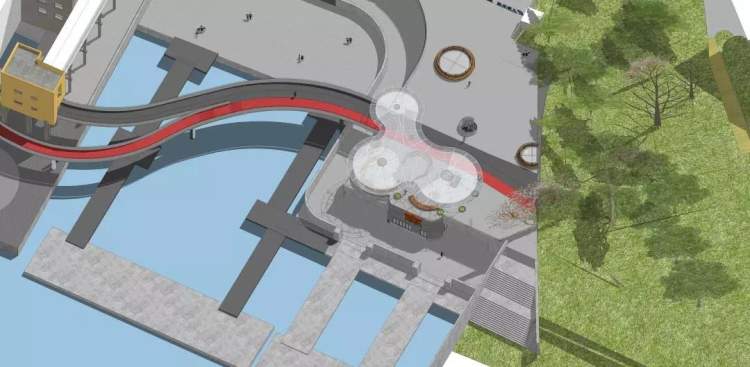 你看你看,黄浦江畔民生路渡口大变样了