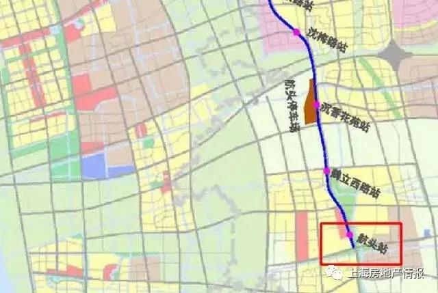 最新!上海地铁18号线的终点站航头开始建设:南