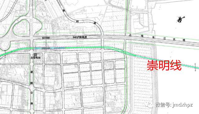 上海轨道交通崇明线公示方案不走上海长江隧桥