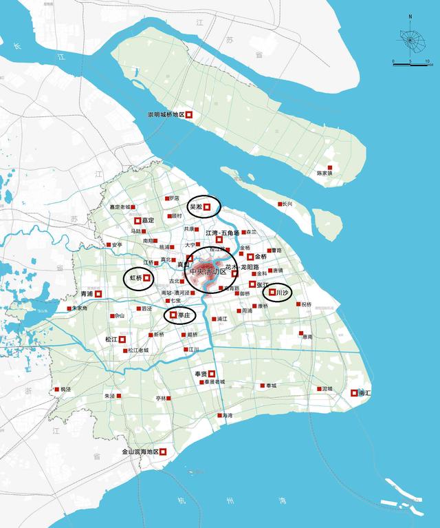 探讨上海整体布局的利弊:优势是多中心发展,劣势是中心过多