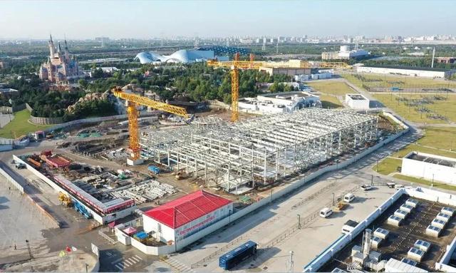 上海迪士尼“疯狂动物城”持续建造中,一起来看现在长啥样