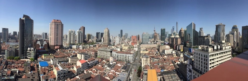 俯瞰龙泉居民区,以二级旧里为主.陆顺凤摄