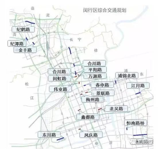 闵行58条断头路年底竣工将过半 具体线路一览