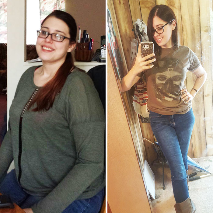 胖子都是潜力股?这些姑娘减肥后判若两人