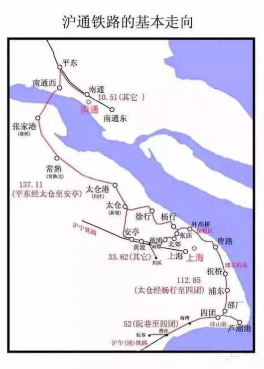 沪通铁路最新规划图图片