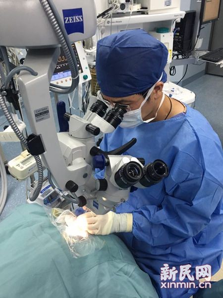 患罕见先天性白内障 4月龄宝宝在沪儿童医院手术重获光明