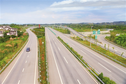 2021大竹垫江高速公路图片