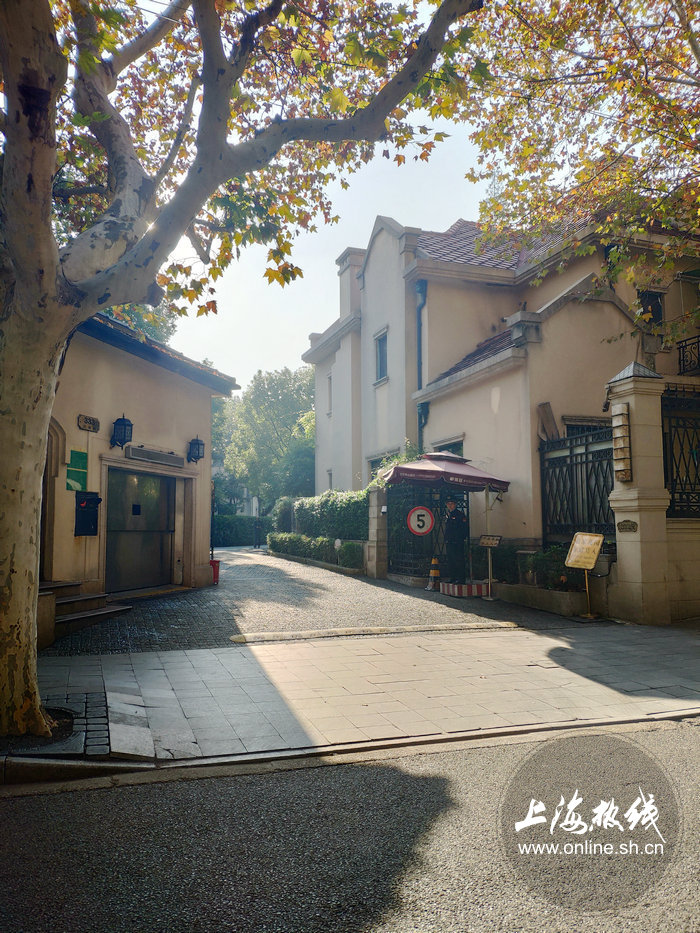 霞飞别墅武康路北门