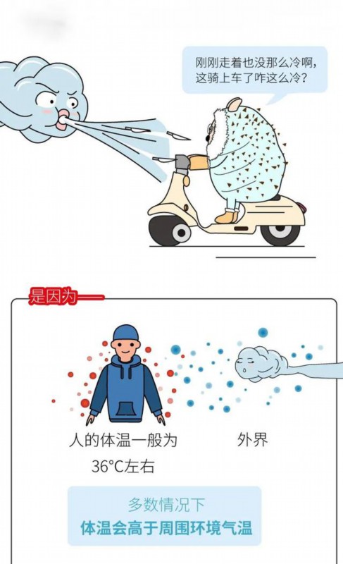 大冬天为啥刮风会更冷奇奇怪怪的知识又增加了