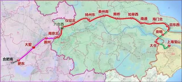 《【无极2平台最大总代】交通部批复！起自上海宝山站的北沿江高铁最新进展来了》