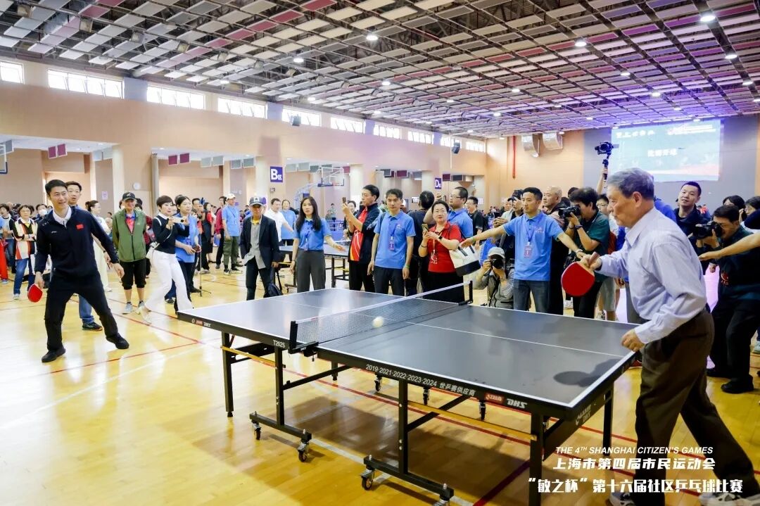 这场社区乒乓球赛，首次邀请国际友人参与——上海热线HOT频道