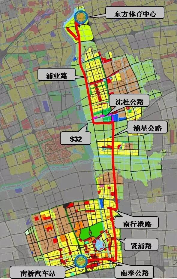 三林即将开建上海首个快速公交系统通车后可与地铁换乘
